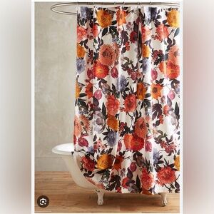 Agneta Floral Shower Curtain